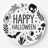 Spellbound Halloween 7" Round Paper Plates